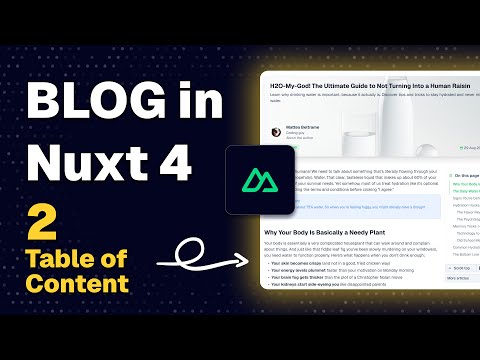 Nuxt Content + Nuxt 4: create an addicting blog (Part 2, Nuxt UI Pro Free Component)