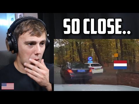 American Reacts to Crazy Dutch Police Chase