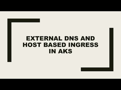 Deploy ExternalDNS and Host-Based TLS Ingress in AKS Cluster with Demo