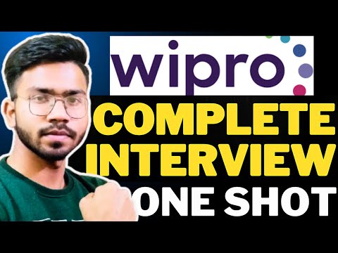 Wipro Interview Questions and Answers One Shot in 1 Video🔥| Wipro Elite Interview Questions