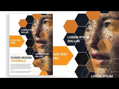 How To Design A Poster / Flyer  Illustrator Tutorial