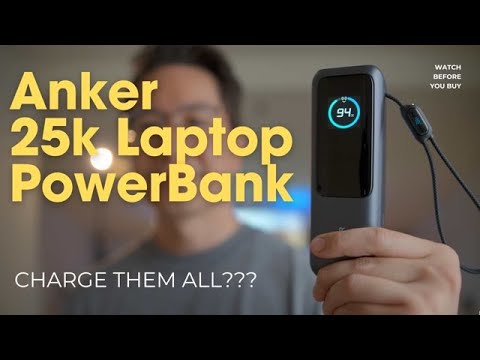Don't Buy Another Power Bank Until You Watch This! The Game-Changing Anker Laptop Power Bank