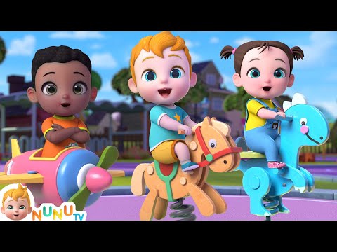 Kids Playground Song + More Nursery Rhymes & Toddler Songs | NuNu Tv