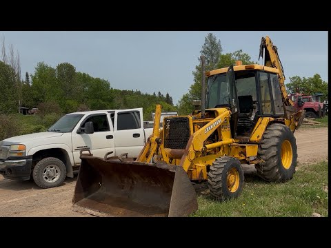 JOHNDEERE 410C Hydraulic Oil And Filter Replacement