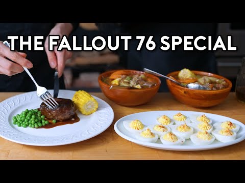 From Appalachili to Dirty Water: A Fallout 76 Feast | Binging with Babish ft. Alvin Zhou