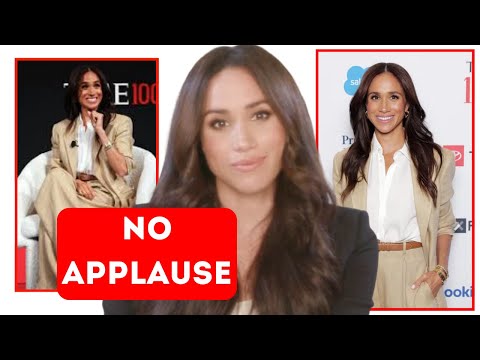 No One Cares! Meghan Markle's Time100 Speech Exposed as Fake and Empty, Audience Unmoved