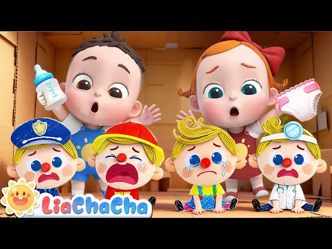 Cardboard Doll Pin Pon | EP226 | Learn Good Habits Song | Nursery Rhymes & Kids Songs | LiaChaCha