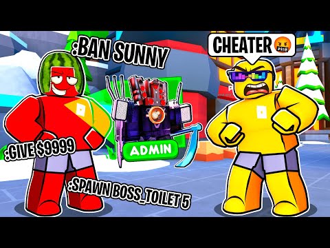 Using ADMIN COMMANDS in 1VS1 MODE to CHEAT