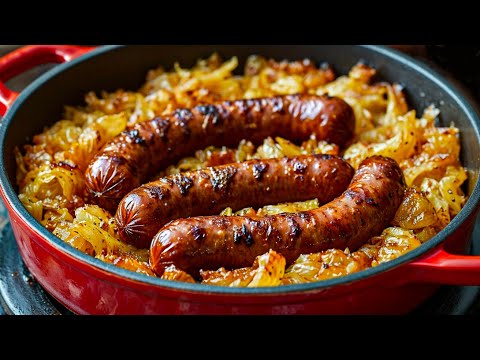 Try making bratwurst this way!  It's so delicious❗