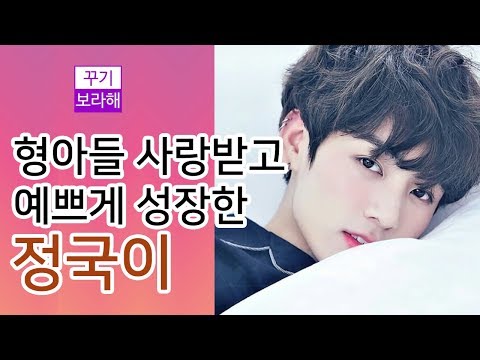 [BTS/JUNGKOOK] 형아들 사랑받고 예쁘게 성장한 방탄소년단 정국/전정국