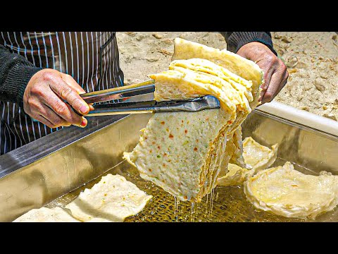 Amazing Skill of Fish Cake Master - Korean street food