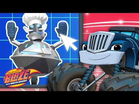Crusher Builds Robots #10! | Games For Kids | Blaze and the Monster Machines