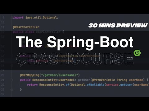 The Spring-Boot Crash-Course (30 mins preview)