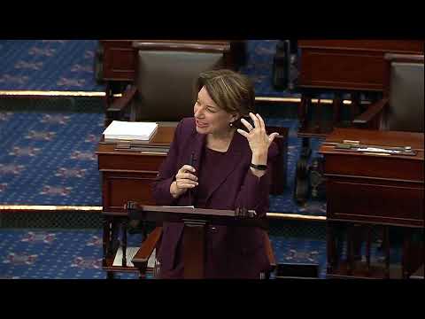 Sen. Klobuchar Takes to the Senate Floor to Explain the Need to Extend the Health Care Tax Credits