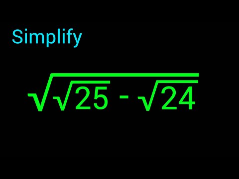 A Nice Square Root Math Simplification | Math Olympiad | You should know this trick!
