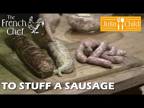 To Stuff A Sausage | The French Chef Season 8 | Julia Child