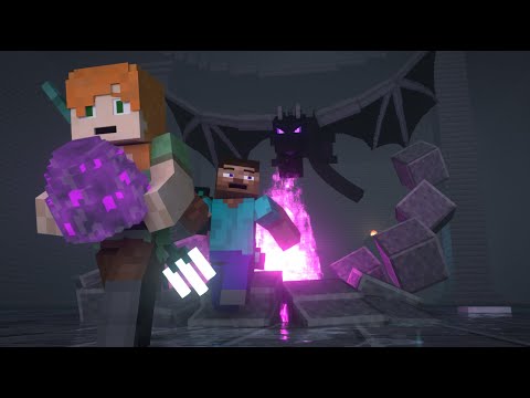 Enderdragon Egg Theft | Alex and Steve Life | Minecraft Animation