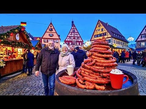 HIDDEN GEMS OF GERMANY 🎄 Oldest Christmas Market in Europe Rothenburg ob der Tauber