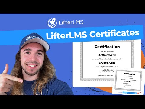 Getting Started with LifterLMS Certificates - LifterLMS 6.0 Tour