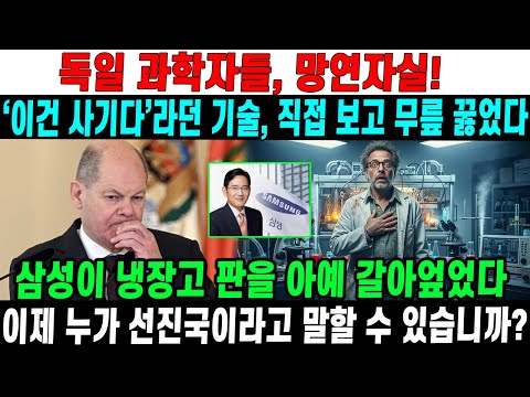 독일 기술 자존심, 한국 앞에서 무너졌다… 삼성 냉장고에 유럽이 충격받은 이유