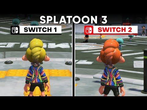 Splatoon 3's Switch 2 Update is Inkredible (Framerate and Graphics Comparison)