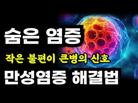 만성 염증이 병을 만든다 작은 불편이 큰 병의 신호!우치야마 요코 저/노경아 역 | 청홍
