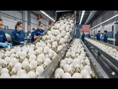 Inside Philips Lighting Factory – How Billions of LEDs Become Energy-Saving Bulbs (Full Process)