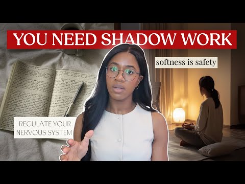 you don’t need another glow up, you need to shadow work