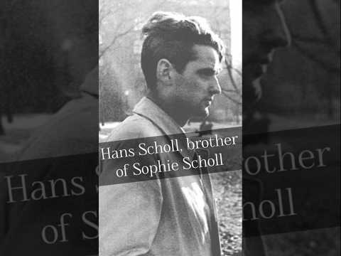 Execution by guillotine of Hans Scholl last words German resistance brother of Sophie Scholl ww2