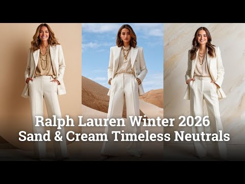 Ralph Lauren Winter 2026: Sand and Cream Neutrals That Will Never Go Out of Style