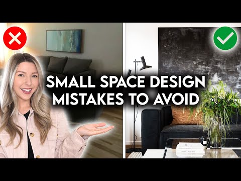 HOW TO MAKE YOUR SMALL SPACE LOOK BIGGER | 10 DESIGN HACKS