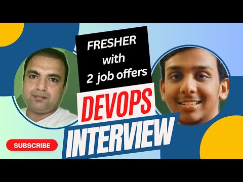 Interview of Smart Fresher who got 2 DevOps jobs #devops #freshers #freshersjobs #devopsjobs #cloud