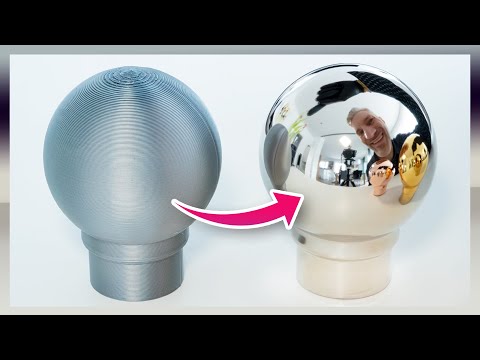 How to Mirror Electroplating FDM 3D Prints | FULL TUTORIAL