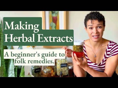 Herbalism 101 - 3 Ways to Preserve & Use Herbs - Tinctures, Vinegars, Syrups