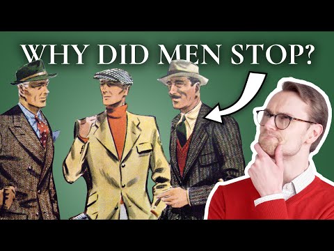 Why Did Men Stop Wearing Color?