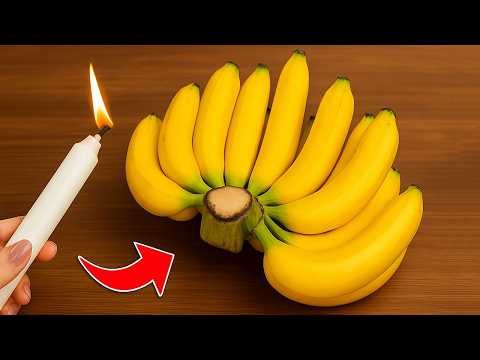 Bananas Stay Fresh for a Whole Month with This Old Farmer’s Tip!Clever Tricks