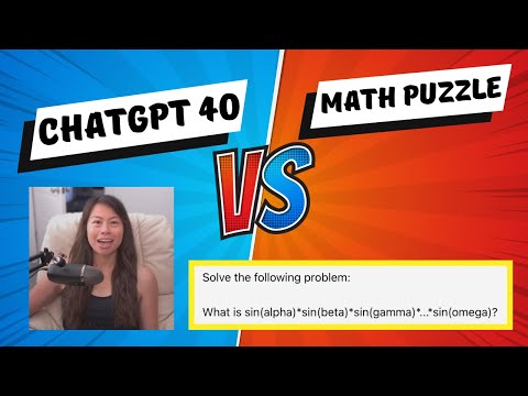 Can OpenAI ChatGPT 4o solve a high school math puzzle?