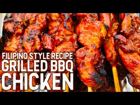 GRILLED BBQ CHICKEN | Filipino-Style Recipe | Hon and Hon Kitchen