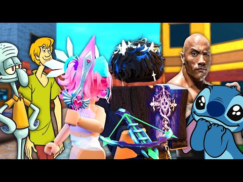 Doing VOICE IMPRESSIONS While Playing MM2 (FUNNY) 😂