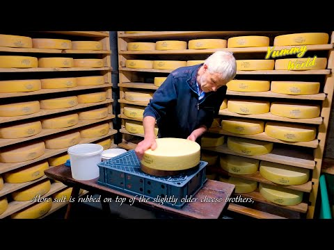 An Alps Cheese Is Born: The Journey from Milk to Alpine Delicacy丨Yummy World Great Culture