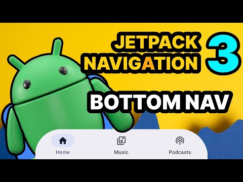 Bottom Navigation with Jetpack Navigation 3