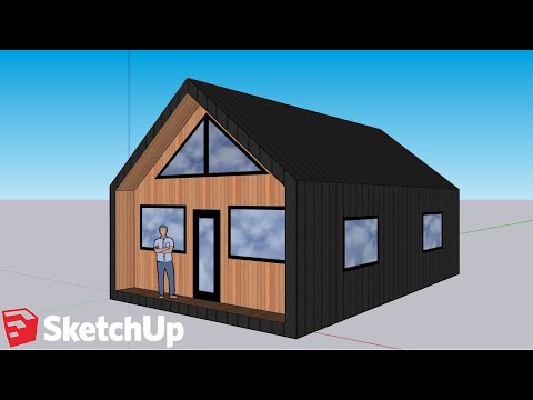 Make a Simple House in SketchUp