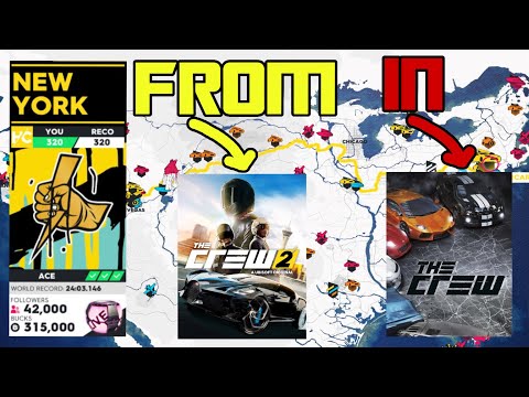 "New York" event from The Crew 2 in The Crew 1