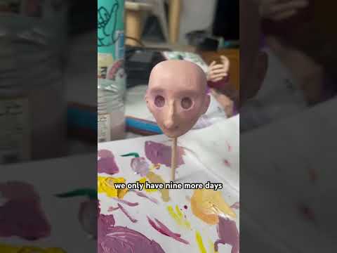 follow carmela.murphy.art and aj.dubler on IG to enter our giveaway! #behindthescenes #lgbt #wlw