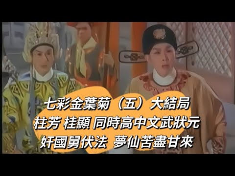七彩金葉菊（五）桂芳 桂顯 同時高中文武狀元, 奸國舅伏法 ,夢仙苦盡甘來 。               任劍輝   余麗珍  林家聲  任冰兒  梁醒波  主演