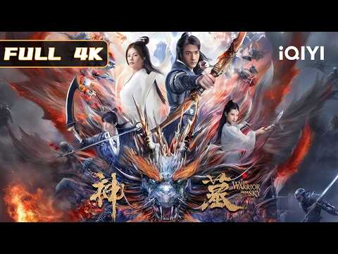 Cisha wields blade as War God Chen Nan🗡! Sword clashes in sky🔥Tribute to HK wuxia golden era!