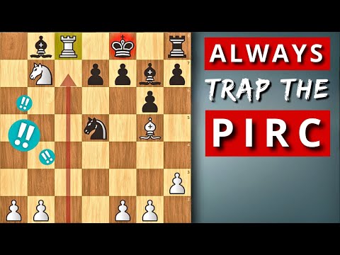 ⭕ Always Beat The Pirc Defense Quickly Using These HOT Traps