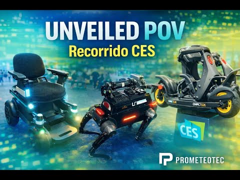 UNVEILED POV 🚀 Recorrido Real por el CES 2026 | Robots, Gadgets y Tecnología