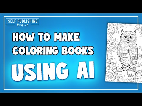 How to Make Coloring Books with AI | Walkthrough using Midjourney and Amazon KDP (NEW AI GUIDELINES)
