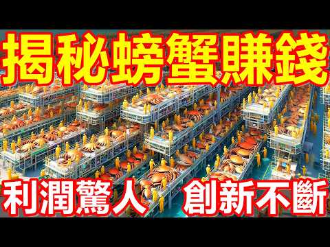 The whole process of vertical crab farming! The most advanced crab breeding production line!
